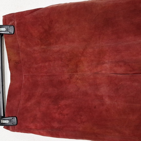 Johnny Was Amanda Bond Bohemian Quiet Luxury Rust Gillian Crop Pants Size S - Picture 3 of 13